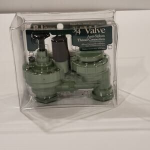 Lawn Genie RJ 3/4" Anti-Siphon Valve with Flow Control - 54000 New, sealed